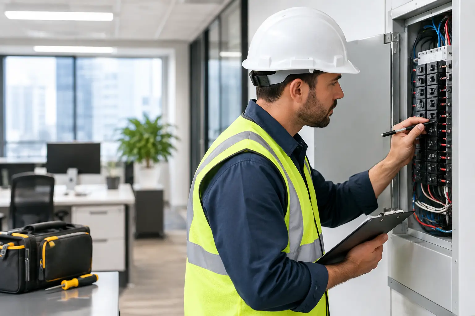 Office Electrical Maintenance Checklist for Safer Workplaces